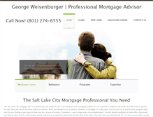 Tablet Screenshot of loangeorge.com